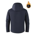 thumbnail image 4 of Daznico Jackets for Men,Winter Lined Insulated Detachable Liner Windproof Cold Jacket Casual,Mens Winter Coats,Size:3XL, 4 of 9