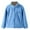 Blue, variant on Kids Winter Jacket Full Zip Sherpa Long Sleeve Solid Fleece Hoodie with Pocket For Boys Girls Blue 4 Years