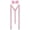 Baby Pink, variant on Mens Suspenders Strong Clips Heavy Duty X- Back Adjustable Suspenders Elastic Braces Pre-BowTie Set for Work Party
