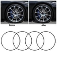 thumbnail image 4 of Wheel Rim Protector, Wheel Trim Ring Decorative Scratch Proof 20 Inch Superior Durability  for Vehicles with Flat Wheel Edges, 4 of 7