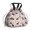 Boston Terrier and, variant on Dog Paw Print Rainbow Chevron Pattern Drawstring Insulated Lunch Bag for Women, Stain-Resistant Large Lunch Tote with Multi-Pockets for Work Office