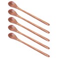 thumbnail image 2 of Cuchara pequeña, 5 piezas Cuchara de madera pequeña Cuchara multiusos Suministros para el hogar Experiencia incomparable, 2 of 8