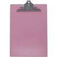 thumbnail image 2 of 1pack Saunders 21800 8-1/2" x 11" Plastic Clipboard 1", Pink, 2 of 2