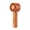 Orange, variant on THOPBPRK Handheld Fan Powerful Portable Personal Air Blower with EnergyEfficient Motor for Outdoor Camping Sports Travel Summer , Red