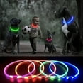 thumbnail image 5 of Led Dog Collar - Usb Rechargeable Light Up Dog Collar Glow In The Dark Led Luminous Collar, 5 of 5