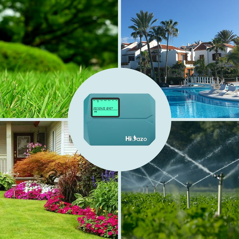 8 - Zone Smart Irrigation Controller Sprinkler Controllers- 2.4G