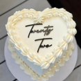 thumbnail image 1 of Cake Topper Snvpnyd de acrílico negro para 22 años, 1 of 5