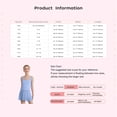 thumbnail image 5 of TTAO Kids Girls Ballet Dress Sleeveless Wide Straps Side Slit Sheer Mesh with Built-in Shorts for Dance Performance Dusty Pink 18-24 Months, 5 of 5