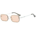 thumbnail image 7 of New Metal Punk Small Frame Oval Lens Colorful Sunglasses European and American Street Style Sunglasses, 7 of 7