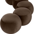 thumbnail image 6 of Meridian Furniture Apollo Brown Velvet Bench, 6 of 11