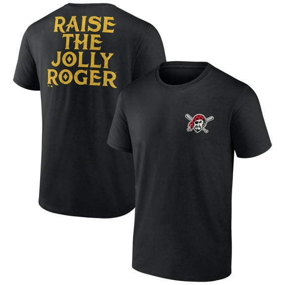 Men's Black Pittsburgh Pirates Raise The Jolly Roger Bring It T-Shirt