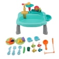 thumbnail image 2 of Dishwasher Electronic Dishwasher Toys Swivel Tap Automatic Water Circulation Educational Kitchen Sink Play Toys With Removable Table Legs For Kids Toddlers, 2 of 8