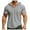 Grey, variant on Men's Short Sleeve Summer Hoodie Top - Casual Foreign Trade Shirt - Fashionable Design for Beach Business (S-XXXL)