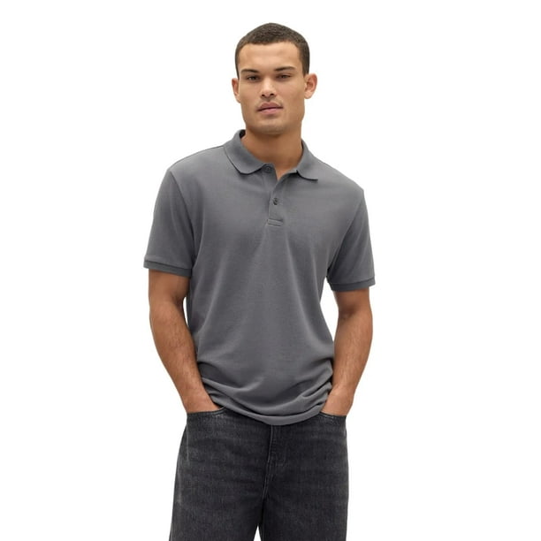 Camisa Polo GAP para Hombre de Piqué Stretch a la Tiburón XXL