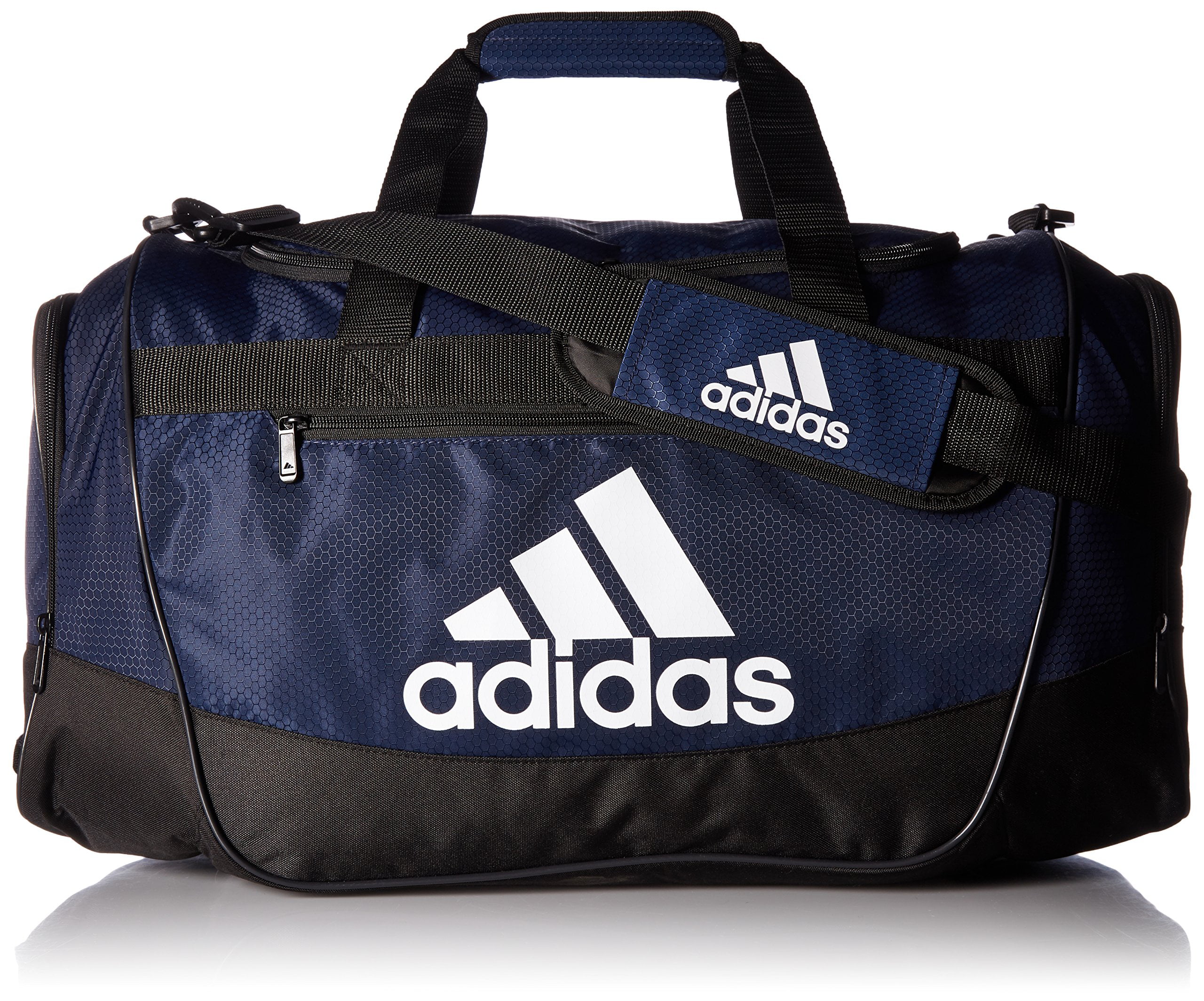 adidas Defender III medium duffel Bag, Onix Jersey/Black, One Size ...