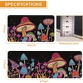 thumbnail image 2 of Farmhouse Mushroom Kitchen Rugs and Mats Set of 2, Mushroom Kitchen Rug Non-Slip Washable Floor Mat for Kitchen Home Decor - 17x29 and 17x47 Inch, 2 of 6