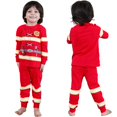 thumbnail image 1 of Conjunto de pijamas de invierno para niños, ropa de dormir para Halloween, Navidad, elfo, Santa Claus, dibujos animados, 1 of 4