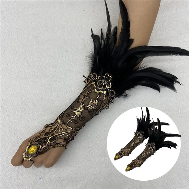 Guantes Góticos Malla Encaje - Alta Calidad - Envío Rápido