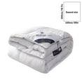 thumbnail image 3 of Hmgxay Down Comforter, Plush Goose Feather Duvet for Winter Warmth, Cozy and Lightweight Down Quilt, Soft Twill Weave Bedding for All Seasons(78.7x59 Inches), 3 of 6