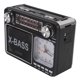 thumbnail image 5 of Radio BT inalámbrica con sintonización manual, estilo retro, portátil, AM, FM, SW, reloj con luz, color negro, enchufe UE, 220 V, 5 of 15