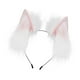 thumbnail image 1 of Tocado con orejas de zorro y orejas de gato, accesorio para el cabello Rosa claro, 1 of 8