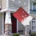 thumbnail image 2 of Red Christmas Snowflake Pattern Fall Garden Flags 28"x40" Double Side,Small Yard Flags for Outside,Outdoor Fall Decor,Autumn Funny Garden Flag Yard Decoration, 2 of 5