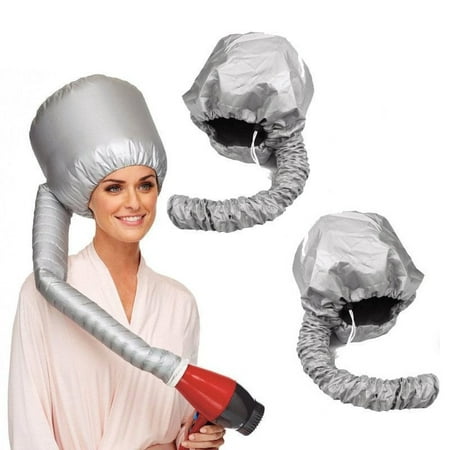 Portable Soft Hair Drying Cap Bonnet Hood Hat Blow Dryer Attachment