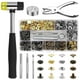 thumbnail image 1 of 120 Sets Snap Buttons Kit for Leather, 12mm Heavy Duty Snap FastenersPress Stud Cap with Tools, for Clothing,Leather, 1 of 5