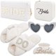 thumbnail image 1 of Set de regalo de despedida de soltera Nerien Bride, 5 piezas, zapatillas I DO, 1 of 7