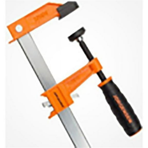Pony Tools 3724-HD 24 in. Heavy-Duty Steel Bar Clamp, Orange & Grey
