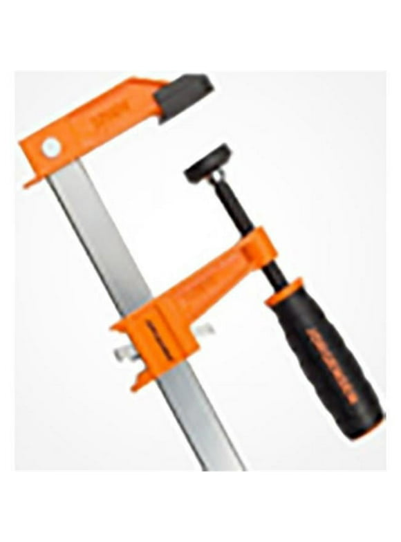 Pony Tools 3724-HD 24 in. Heavy-Duty Steel Bar Clamp, Orange & Grey