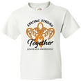 thumbnail image 3 of Inktastic Leukemia Awareness Staying Strong Together and Orange Ribbon Youth T-Shirt, 3 of 5