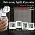 thumbnail image 6 of ThermoPro Indoor Outdoor Thermometer, 500ft Wireless Range Temperature Monitor, 6 of 10