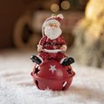 thumbnail image 3 of ColoMX Colgante de campana decorativa de Navidad, adorno colgante para árbol de Navidad, accesorio de diseño de escena de Navidad, 3 of 7