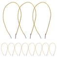 thumbnail image 1 of OUNONA 100Set Elastic Bands for Face Mask in Golden Color for Costume Decorations and Themed Party, 1 of 6