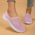 thumbnail image 4 of Dakaela Womens Athletic Walking Shoes Comfortable Mesh Casual Mule Sneakers Slip on Running Loafers, 4 of 8