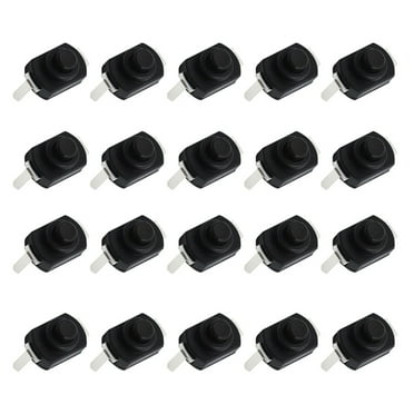 SWETRACE 20Pcs Copper Button for On-Off and Flashlight Parts 1.35X1.15X0.80Cm