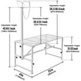 thumbnail image 5 of KFFKFF Sheep & Goat Platform, Dimensions 47x23 inches, Constructed from Durable Metal, Milking and Shearing Platform with Adjustable Height from 21" to 33", Includes Headpiece and Nose Loop, 5 of 9
