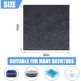 90 * 90 inch Round Hot Tub Pad, Inflatable Hot Tub Mat Outdoor Indoor