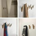 thumbnail image 4 of Juego de 6 percheros vintage, percheros de madera, capacidad de carga 5 kg, percheros de pared, percheros para albornoces, percheros para sombreros, percheros, percheros multiusos, percheros para, 4 of 5
