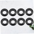 thumbnail image 3 of CRAFTHROU 2 Sets of 8Pcs Black Plastic Round Kayak Drop Ring for Drip Prevention Paddle Accessory, 3 of 8