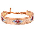 thumbnail image 1 of Bracelet Tressé Perle pour Femme Bracelet Décoratif Réglable Bracelet Boho, 1 of 10