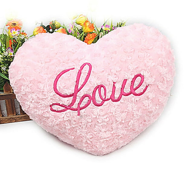 Fundas de almohada, fundas de almohada, fundas de almohada decorativas, cojín de pareja, almohada en forma de corazón, almohada de 40 x 40 cm, cojines decorativos