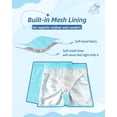 thumbnail image 2 of weVSwe Toddler Boys UPF 50+ 2PC Rash Guard Set Swim Trunks Long Sleeve Swimsuits, 2 of 6