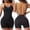 c01Black, variant on Women Slimming Bodysuits Shapewear Tops Tummy Control Body Shaper Spaghetti Strap Camisole Tight Bodycon Jumpsuit Beige M