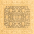 thumbnail image 1 of Ahgly Company Indoor Square Oriental Brown Modern Area Rugs, 8' Square, 1 of 4