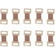 thumbnail image 1 of 10pcs Color de la piel elástico clips de vendaje, vendaje Wrap Clips estiramiento clips de metal, Ace Bandage, grandes tiritas, reemplazable Wrap Clips vendajes adhesivos para varios tipos de vendajes, 1 of 4