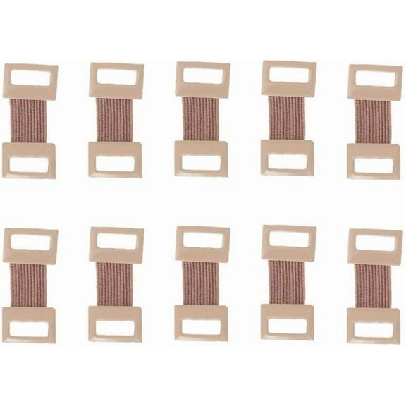 10pcs Skin Color Elastic Bandage Clips,Bandage Wrap Clips Stretch Metal Clips,Ace Bandage,Large Bandaids,Replaceable Wrap Clips Adhesive Bandages for Various Types Bandages
