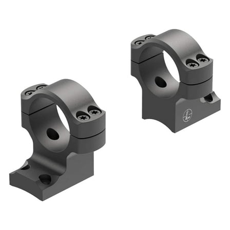 Leupold 171108 BackCountry 2-Piece Base/Rings For Browning X-Bolt 1" Ring Medium Black Matte Finish