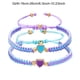 thumbnail image 3 of Pulseras de pareja con temática de San Valentín. Linda pulsera ajustable para pareja. Regalo ideal para San Valentín. Pulsera de metal., 3 of 6